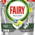 Fairy Platinum All In One Dishwasher Capsules Lemon 51s