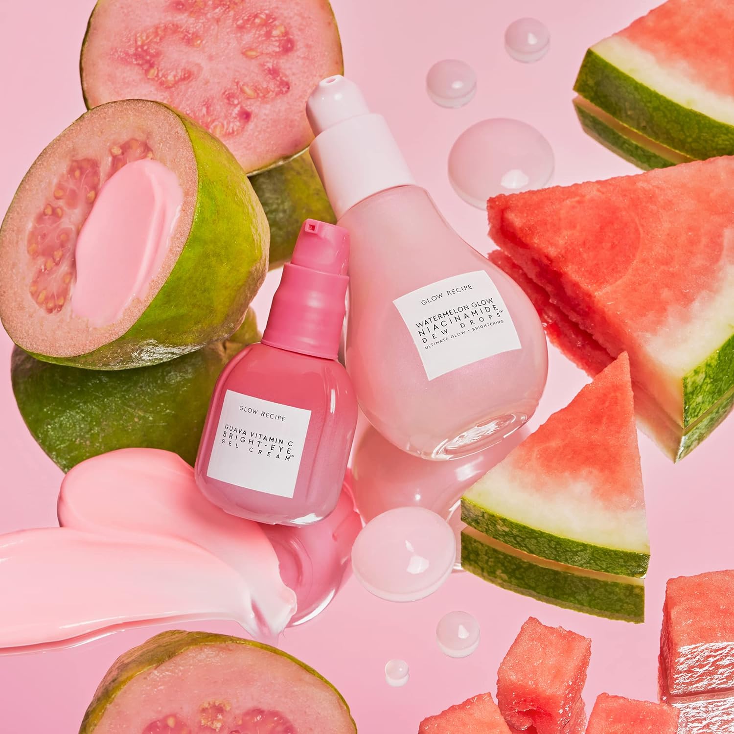 Glow Recipe Glowy Skin Prep Besties Watermelon Glow Niacinamide 40Ml+Eye Cream 15Ml