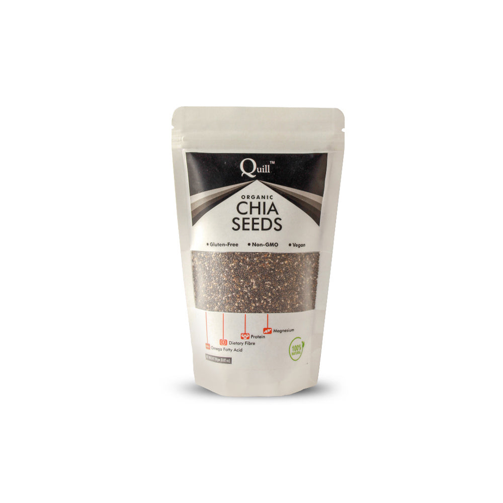 Quill Organic Chia Seeds 250g - Snapcart.pk