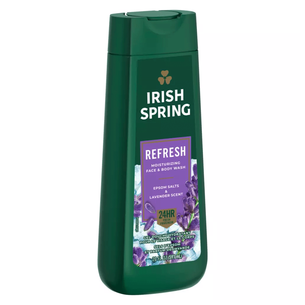 Irish Spring Refresh Epsom Salts & Lavender Scent 3in1 591ml Irish Spring