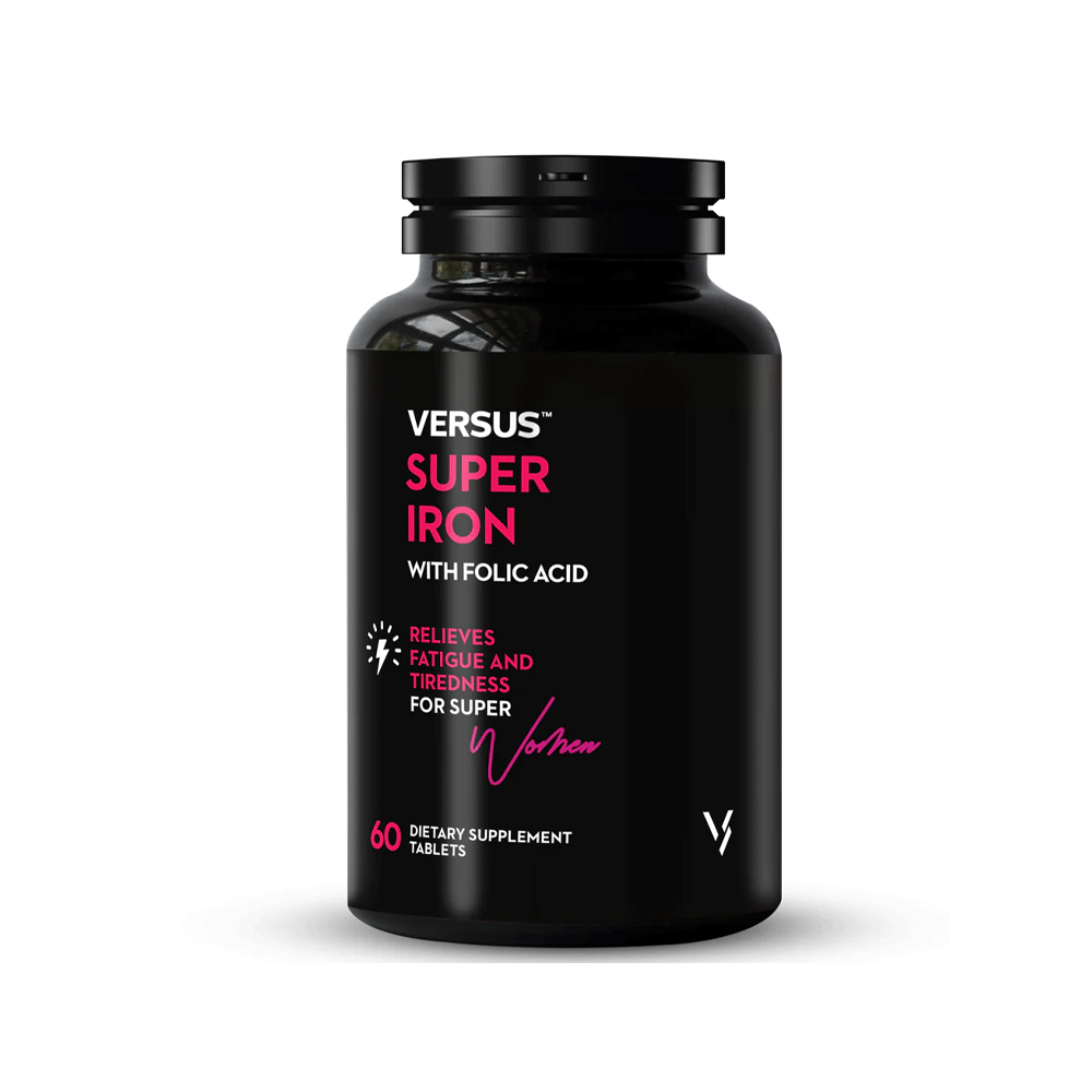 Versus Super Iron With Folic Acid Tab 60s - Snapcart.pk