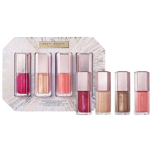 Fenty Beauty by Rihanna Glossy Posse Mini Gloss Bomb  4 Piece