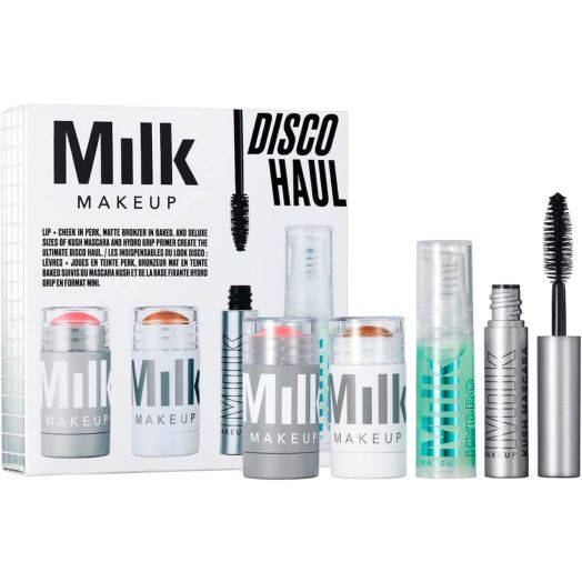 Milk Makeup Disco Haul Gift Set Lip Cheek+Bronzer+Primer+Mascara