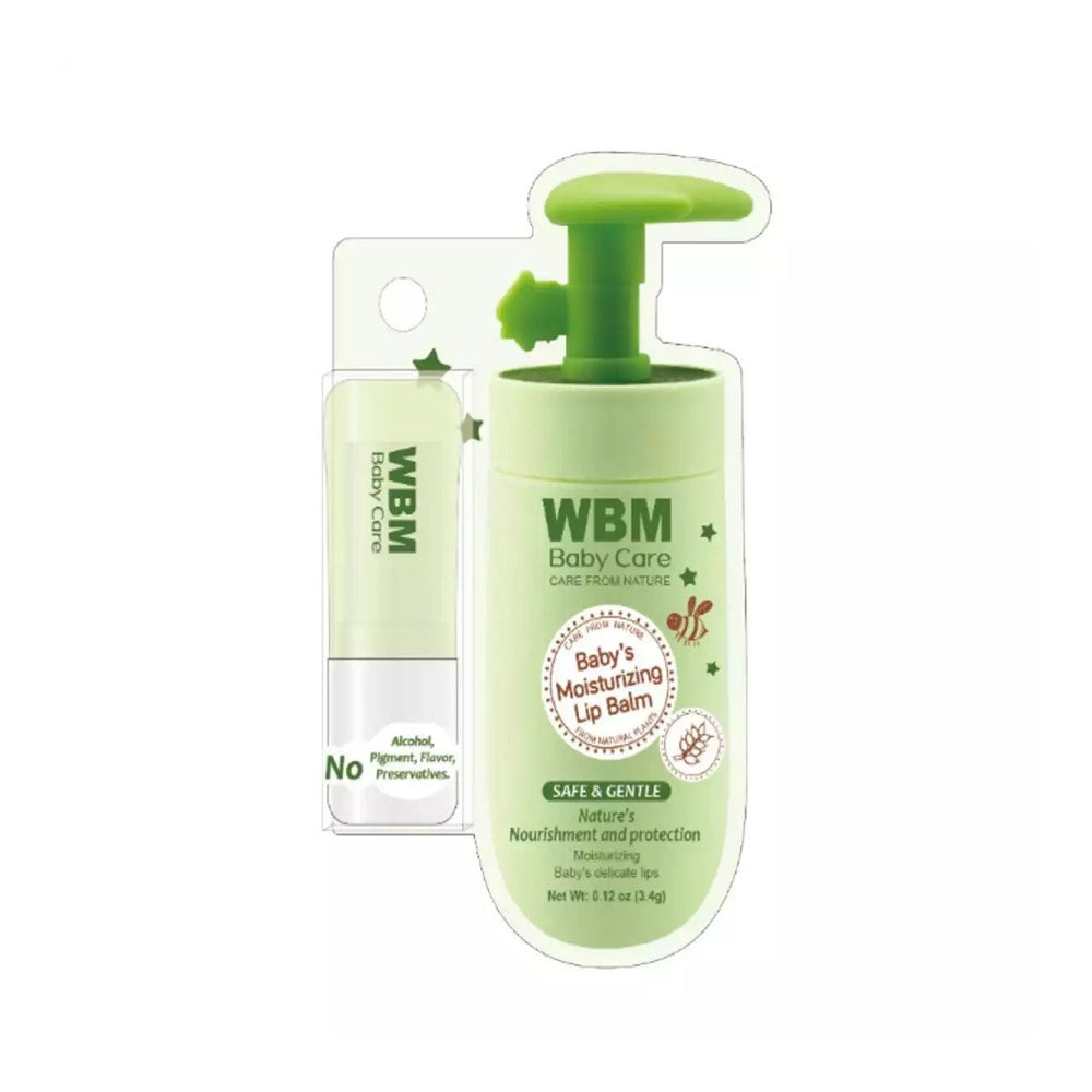 Wbm Baby Care Baby's Moisturizing Lip Balm 3.4g - Snapcart.pk