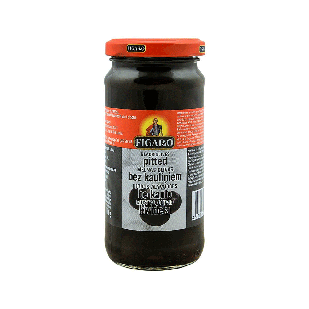 Figaro Pitted Black Olives 240g - Snapcart.pk