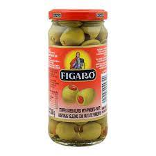 Figaro Olives Green Stuffed 240g - Snapcart.pk