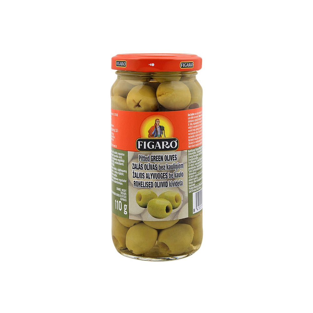 Figaro Olives Green Pitted 240g - Snapcart.pk