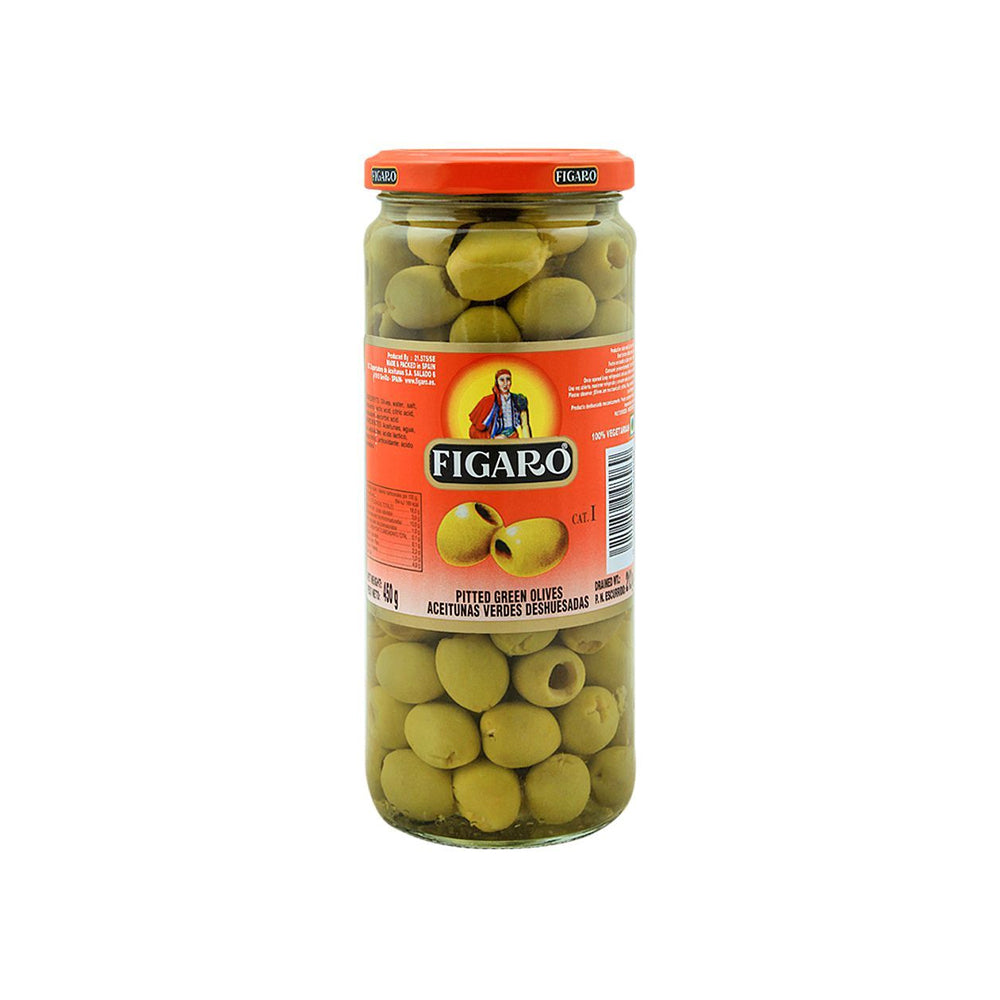 Figaro Pitted Green Olives 450g - Snapcart.pk