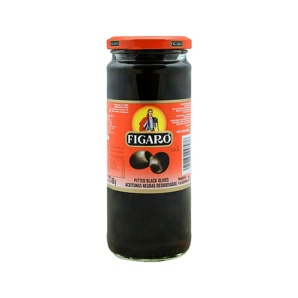 Figaro Pitted Black Olives 450g - Snapcart.pk