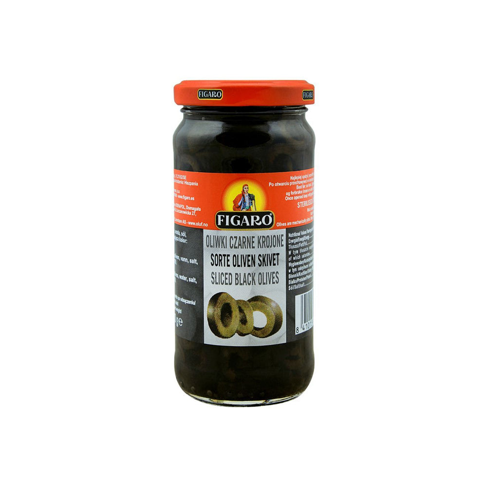 Figaro Sliced Black Olives 240g - Snapcart.pk