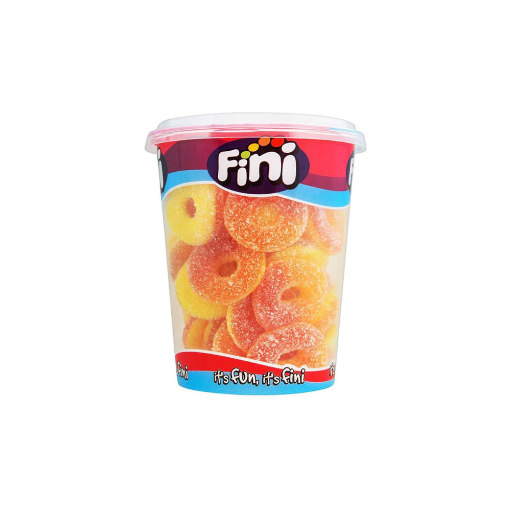 Fini Peach Hearts Jellies 185g - Snapcart.pk