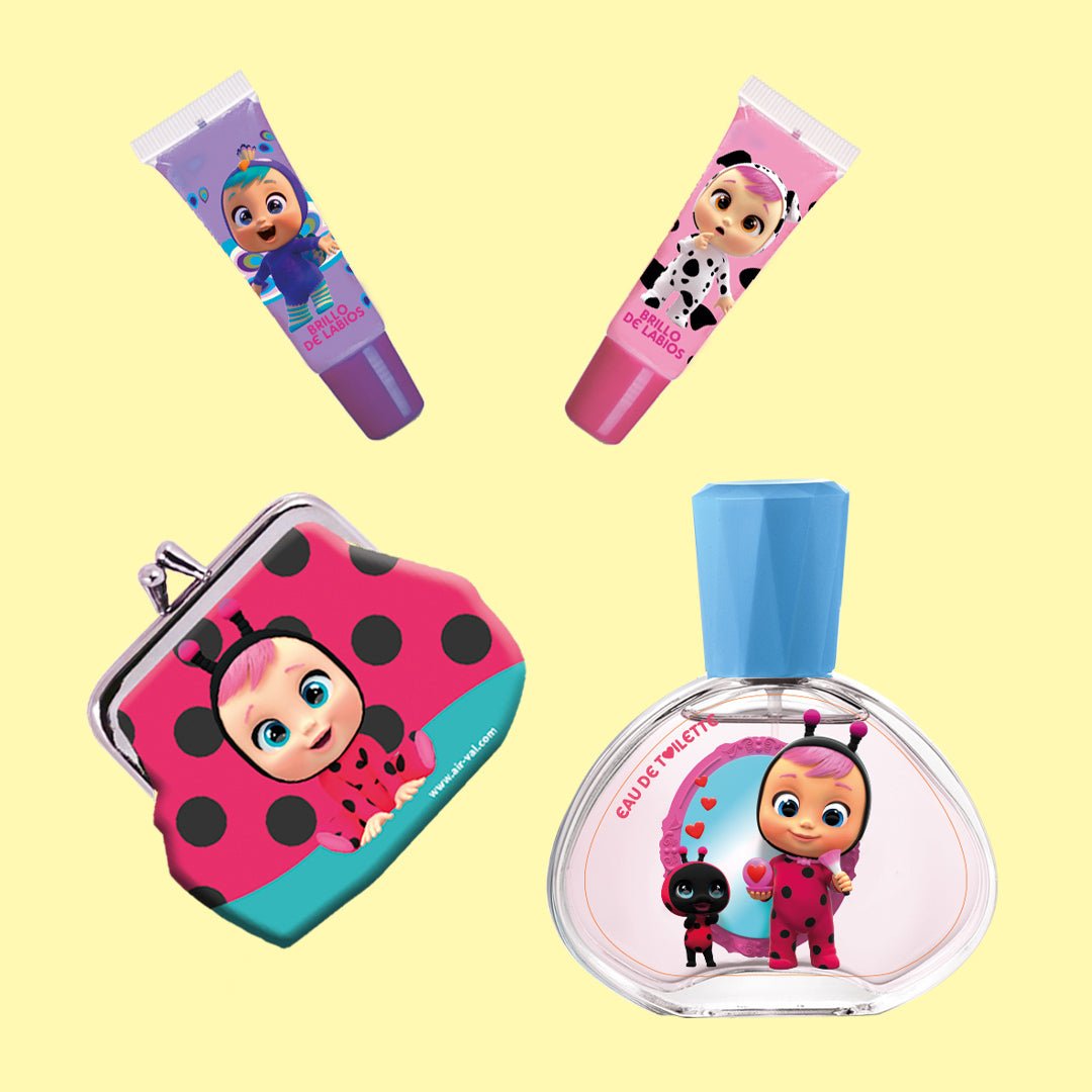 Cry Babies Magic Tear Set Edt 50Ml+Purse+ 2 Lip gloss