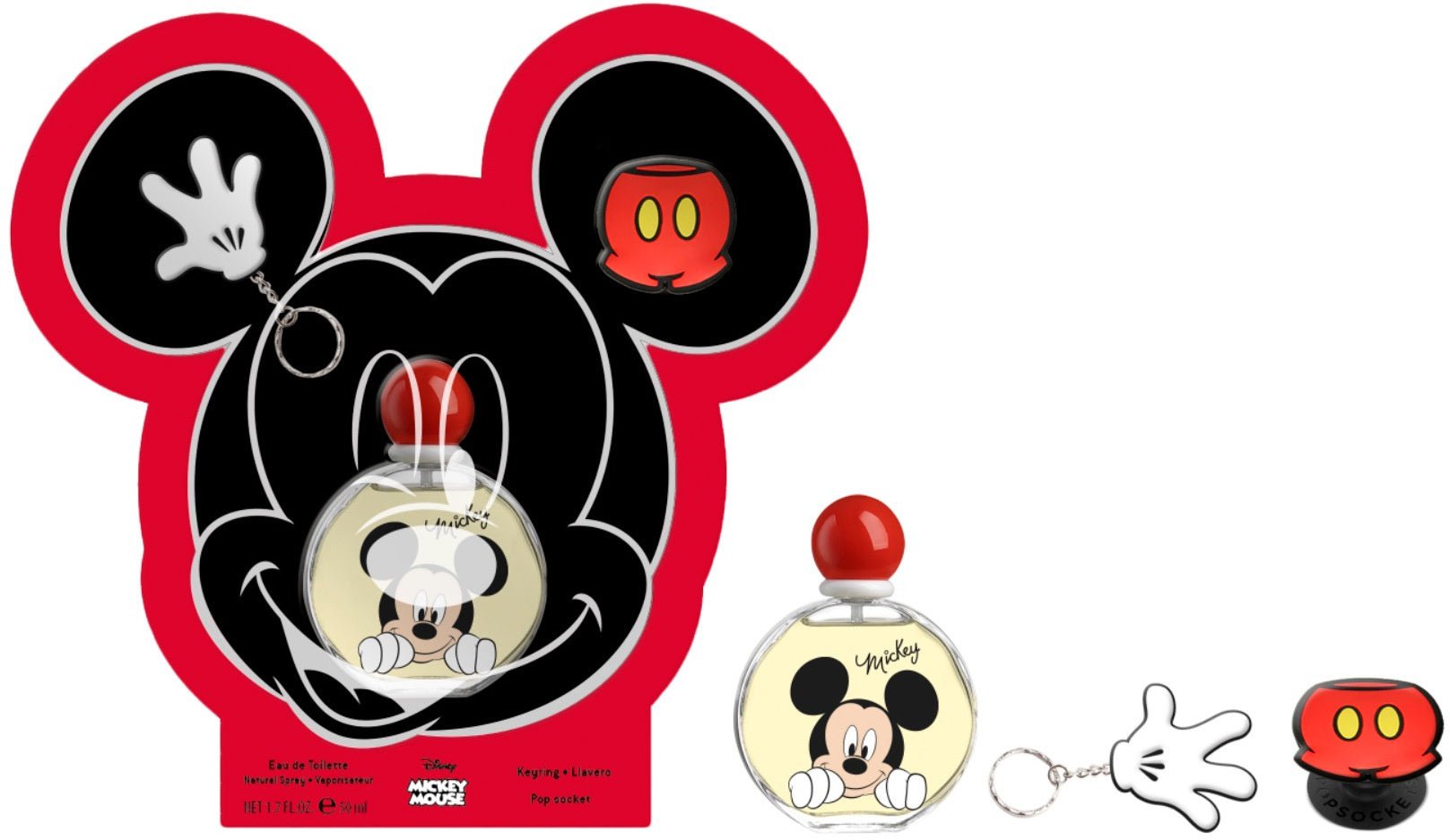 Mickey Mouse Set Edt 50Ml+Key Ring+Mobile Accessory