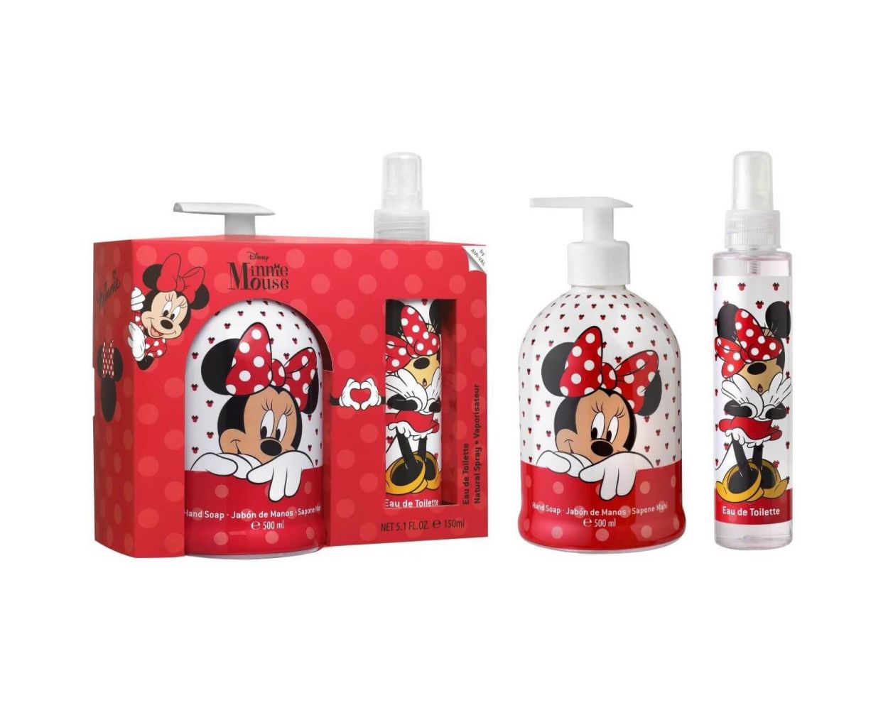 Minnie Mouse Set Edt 150Ml+Hand Soap 500Ml