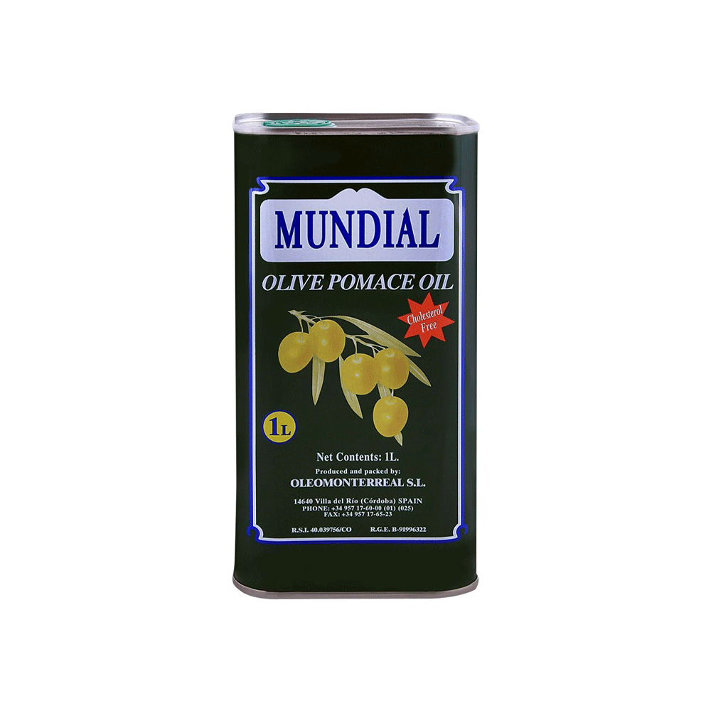 Mundial Olive Pomace Oil (tin) 1l - Snapcart.pk