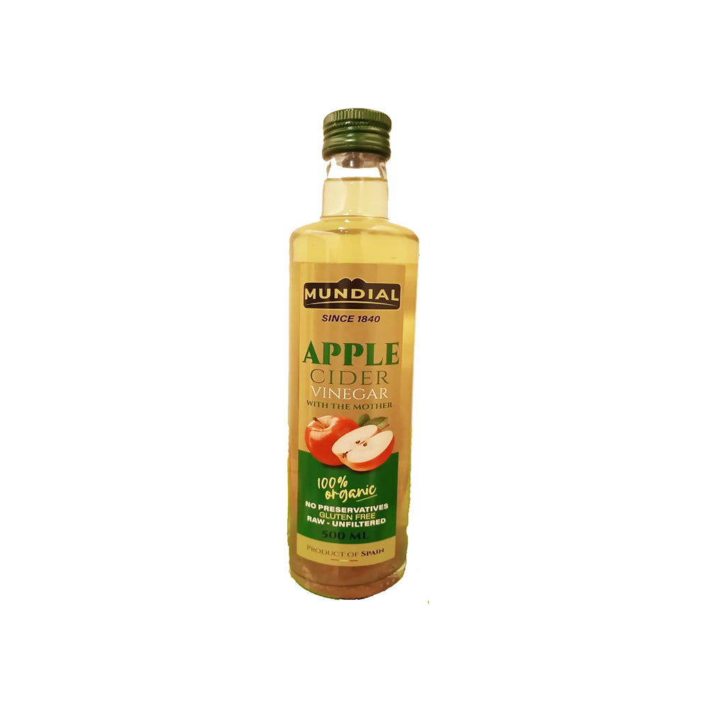 Mundial Apple Cider Vinegar 500ml - Snapcart.pk