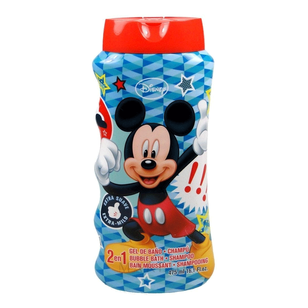 Disney Mickey Mouse Bubble Bath & Shampoo 475ml