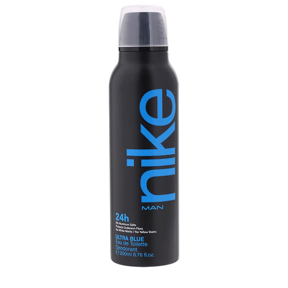 Nike Men Ultra Blue Body Spray 200ml - Snapcart.pk