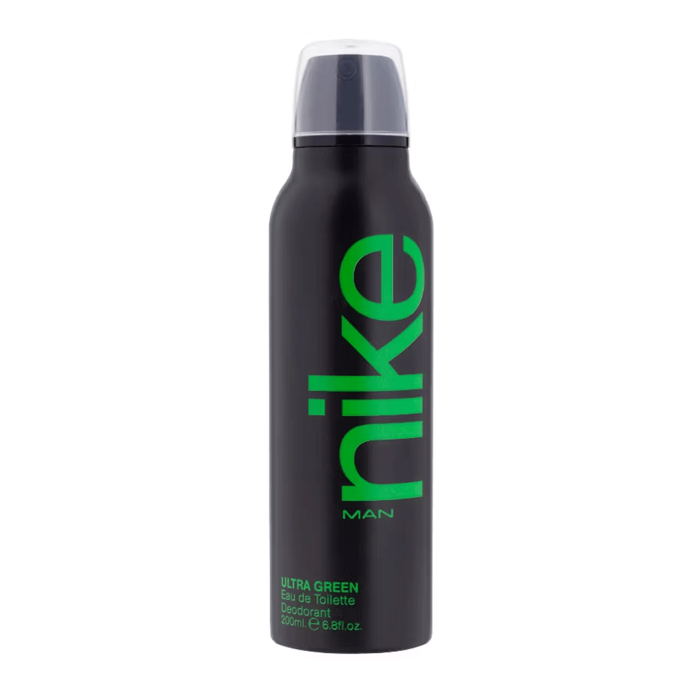 Nike Man Ultra Green Body Spray 200ml - Snapcart.pk