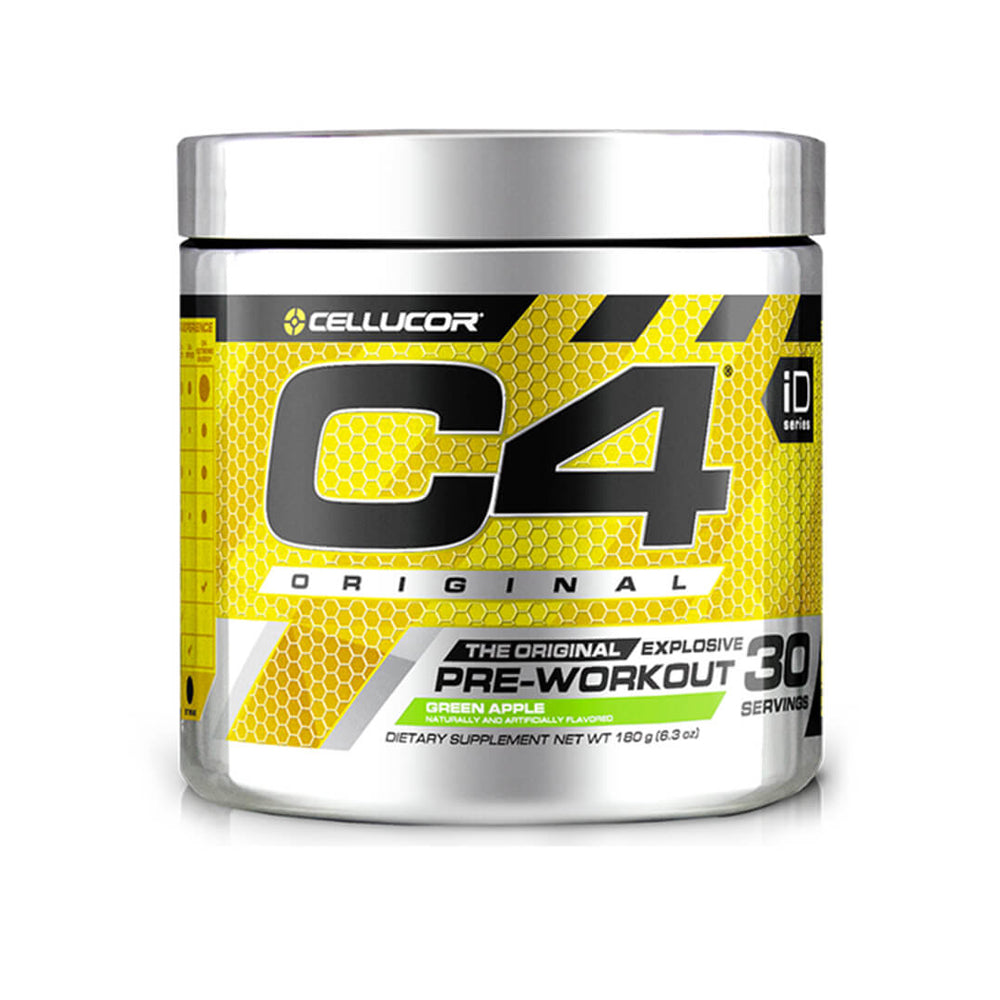 C4 Original Pre-Workout Green Apple 195g 30 Servings - Snapcart.pk