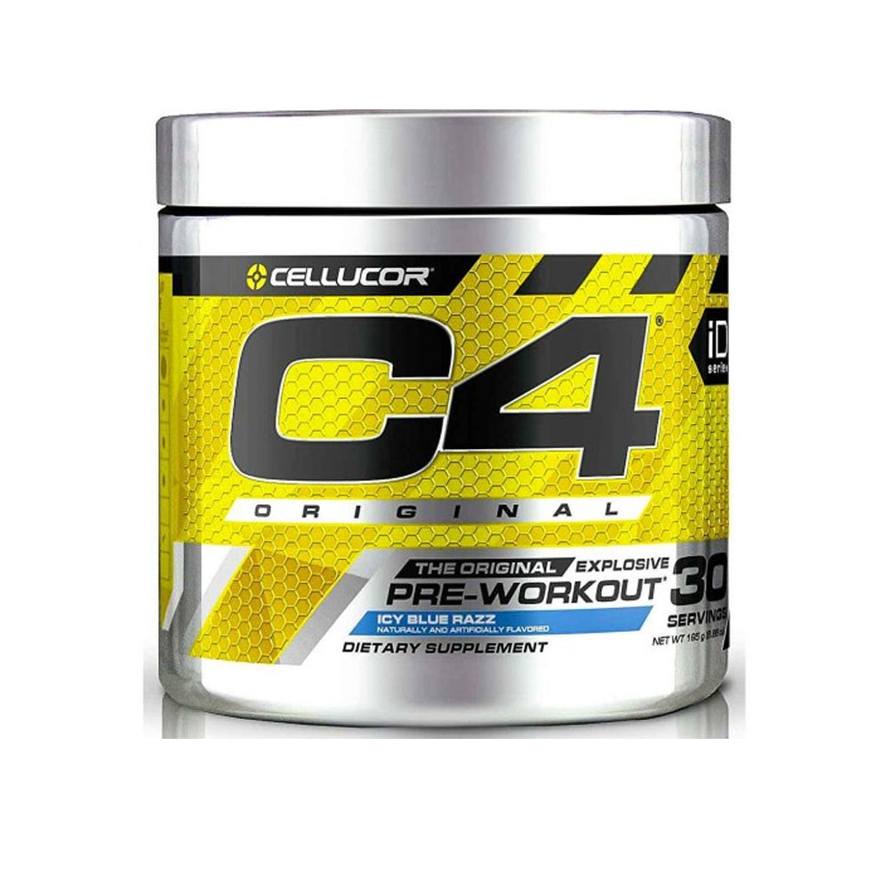 C4 Original Pre-Workout Icy Blue Razz 195g 30 Servings - Snapcart.pk