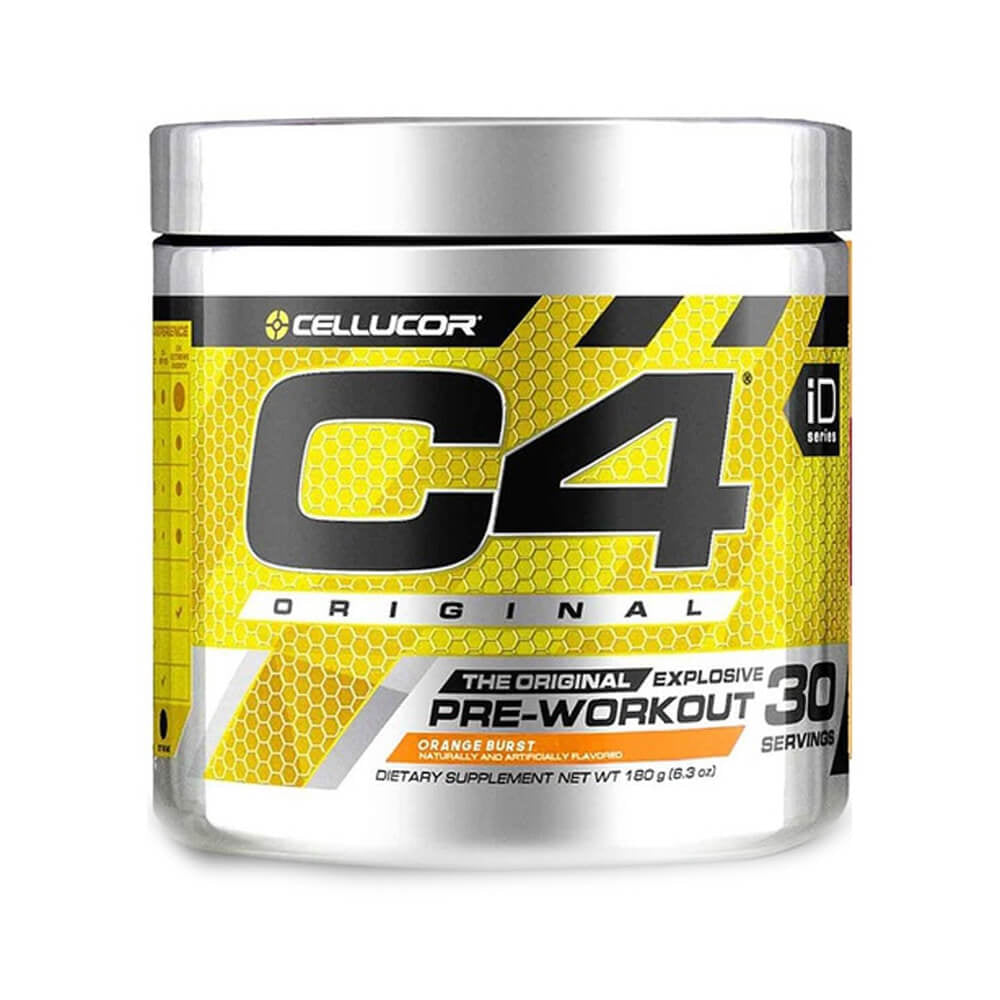 C4 Original Pre-Workout Orange Brust 195g 30 Servings - Snapcart.pk