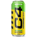 C4 Twisted Limeade Zero Sugar Energy Drink Can 500ml
