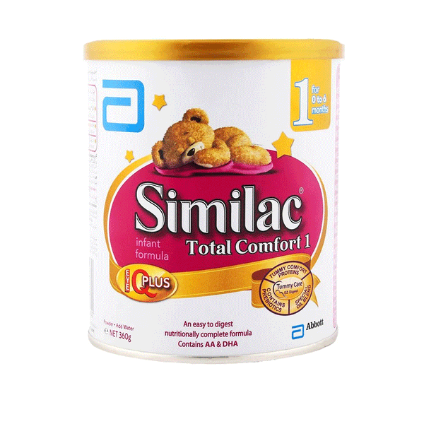 Abbott Similac Total Comfort 1 (0-6 Months) 360g - Snapcart.pk