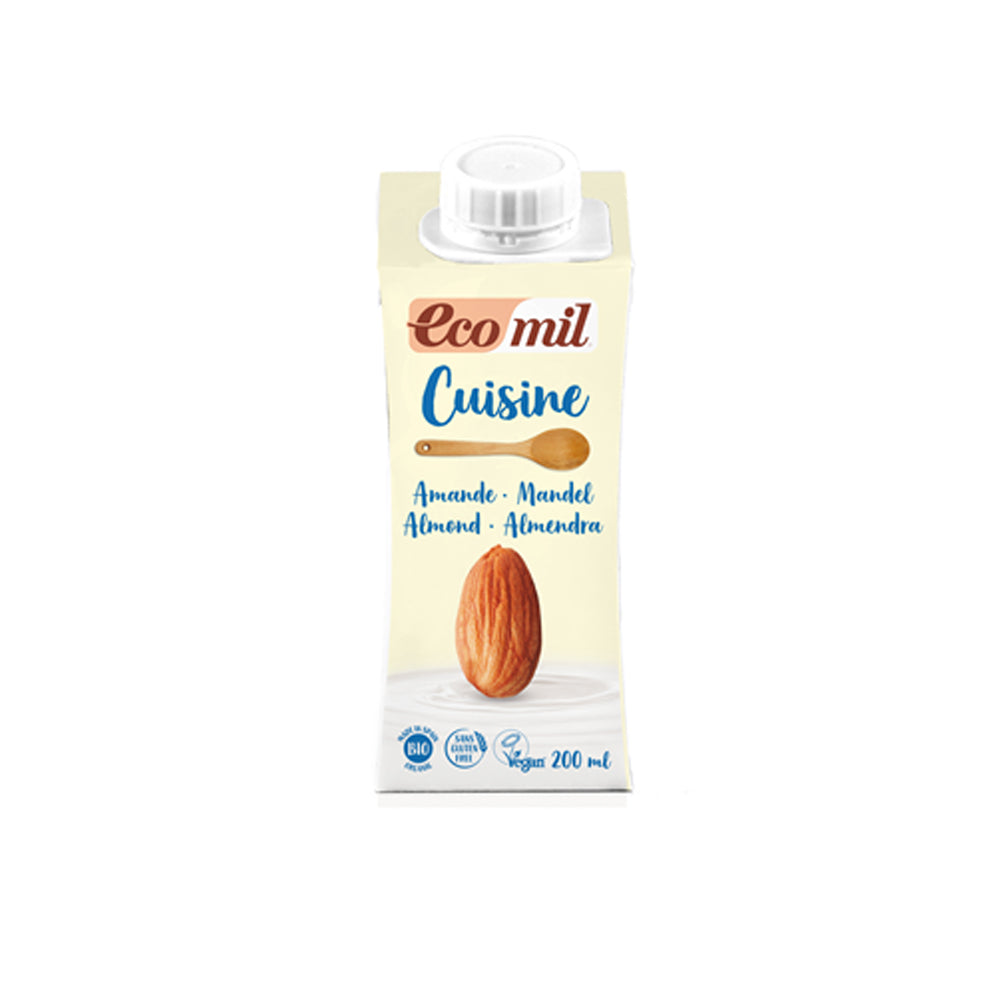 Eco Mil Cuisine Almond Milk 200ml - Snapcart.pk