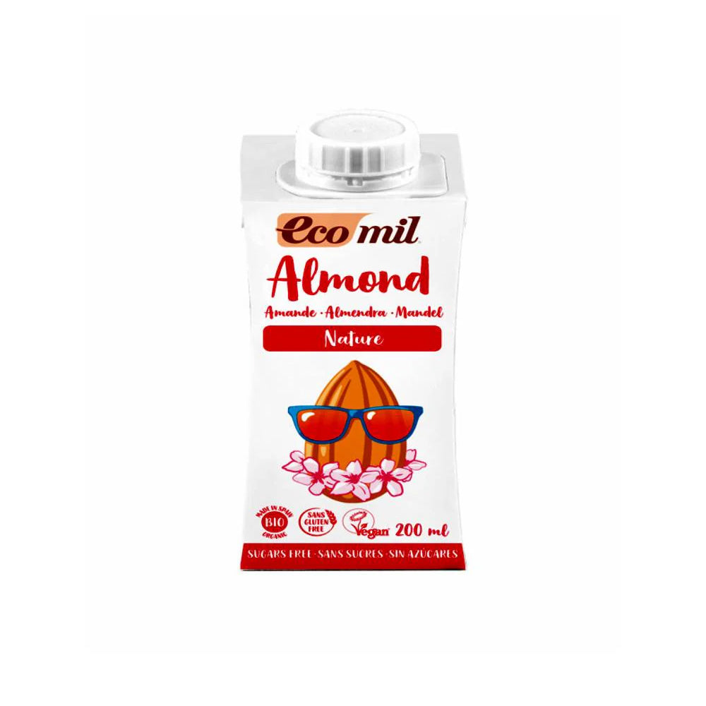 Eco Mil Almond Nature Milk 200ml - Snapcart.pk