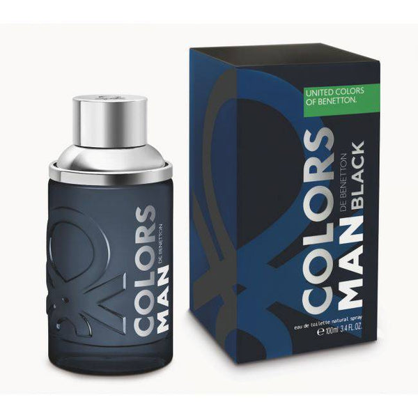 Benetton Colors Black Men Edt 100Ml