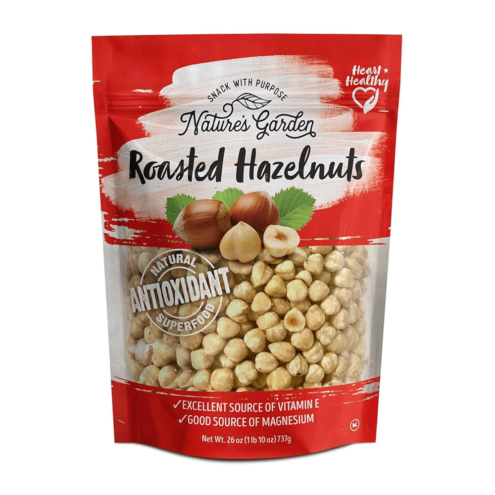 Natures Garden Roasted Hazelnuts 737g