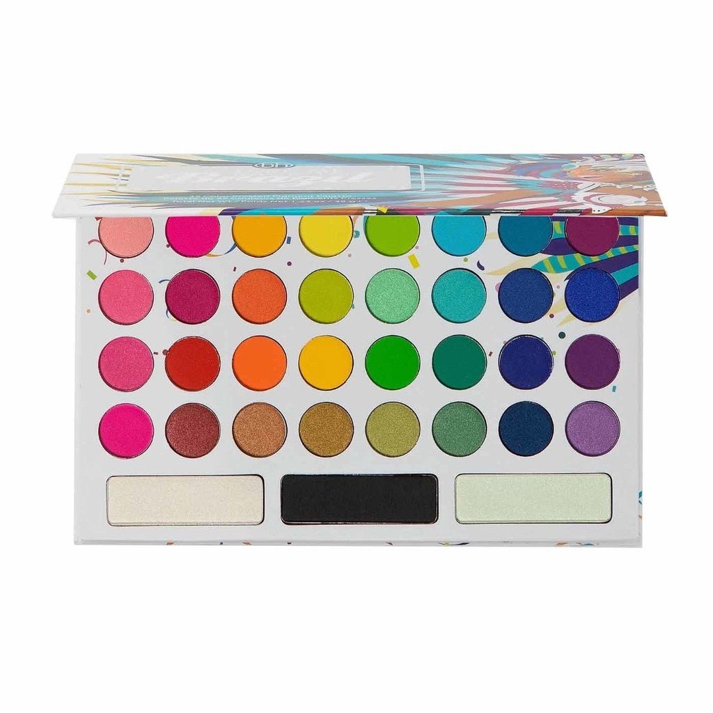 Bh Cosmetics Take Me Back To Brazil 35 Color Pressed Pigment Eyeshadow Palette
