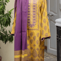 zellbury Embroidered Shirt Dupatta Trouser- Jacquard Suit 3 piece vol.4