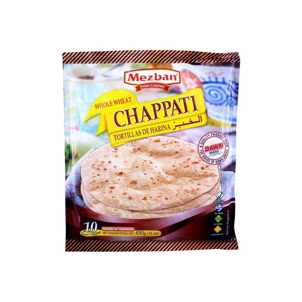 Dawn Mezban Whole Wheat Chappati 10s - Snapcart.pk