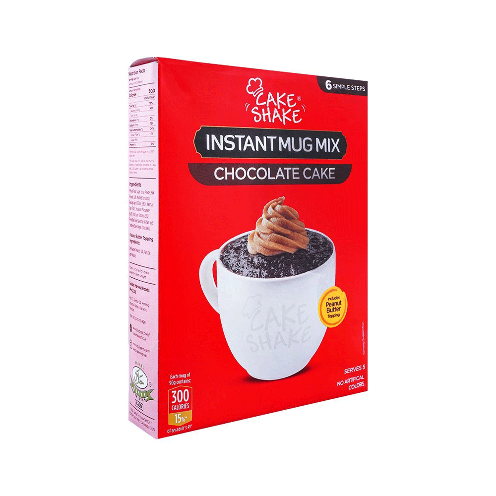 Cake Shake Instant Mug Mix Chocolate Cake 450g - Snapcart.pk