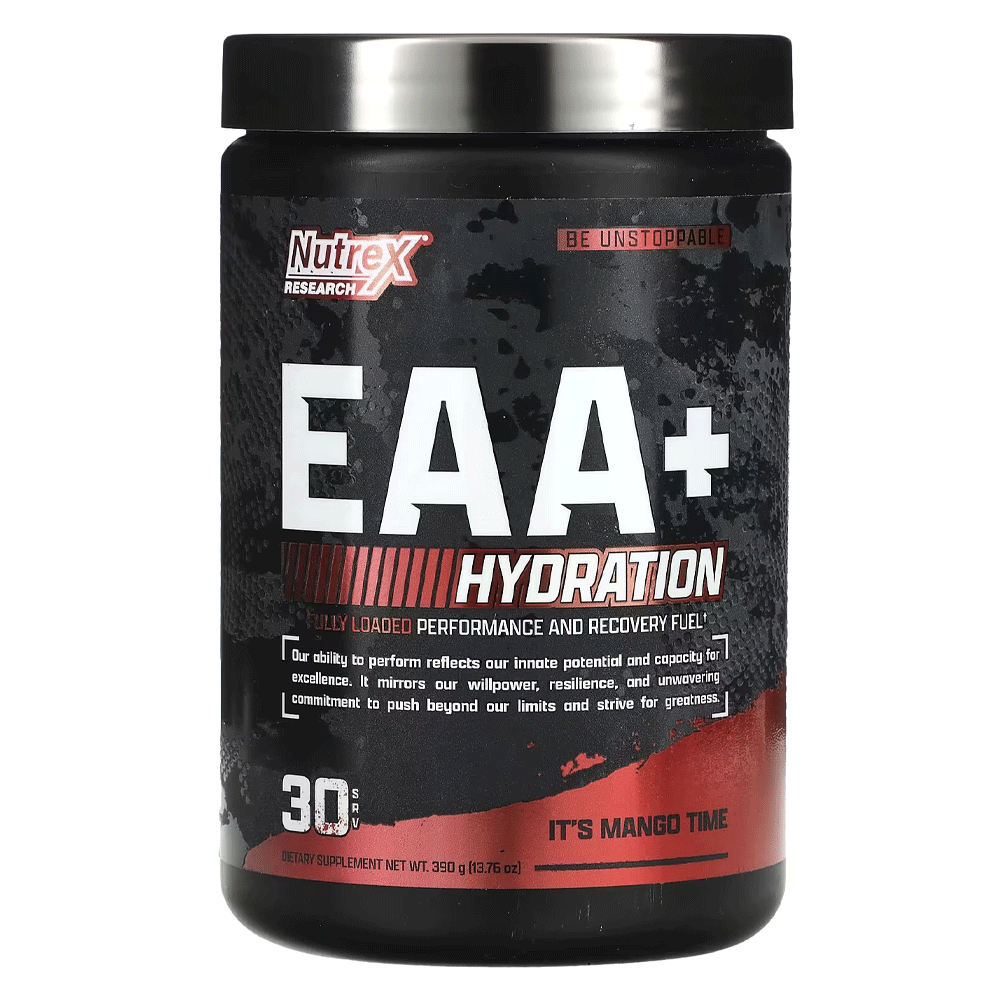 Nutrex Research Eaa+ Hydration Its Mango Time 390g 30 Servings