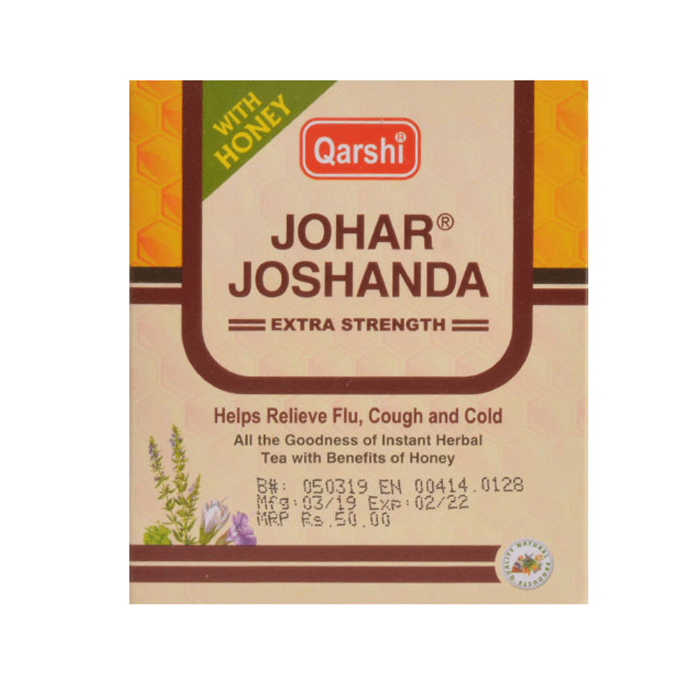 Qarshi Johar Joshanda Extra Strength With Honey Sachet 1s