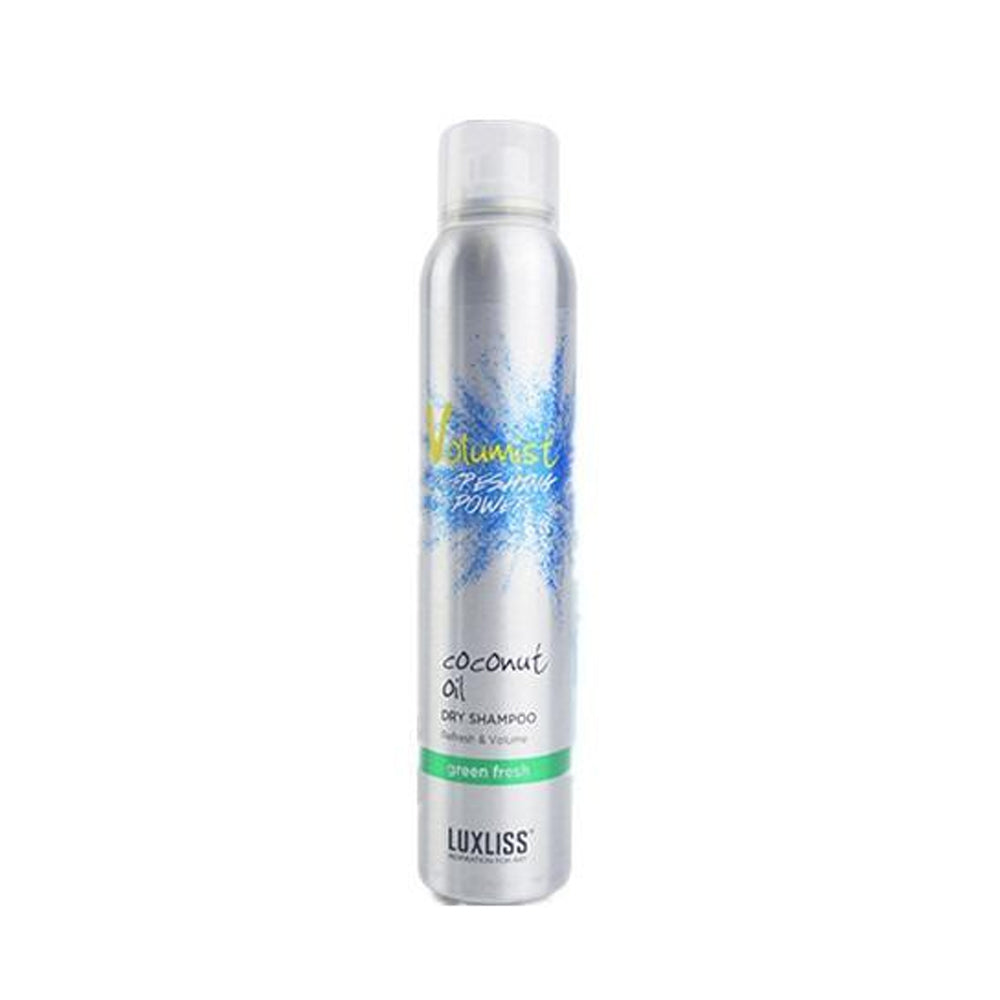 Luxliss Volumist Coconut Oil Dry Shampoo Green Fresh 220ml