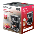 Sencor Espresso Cappuccino Machine Ses 1721Bk