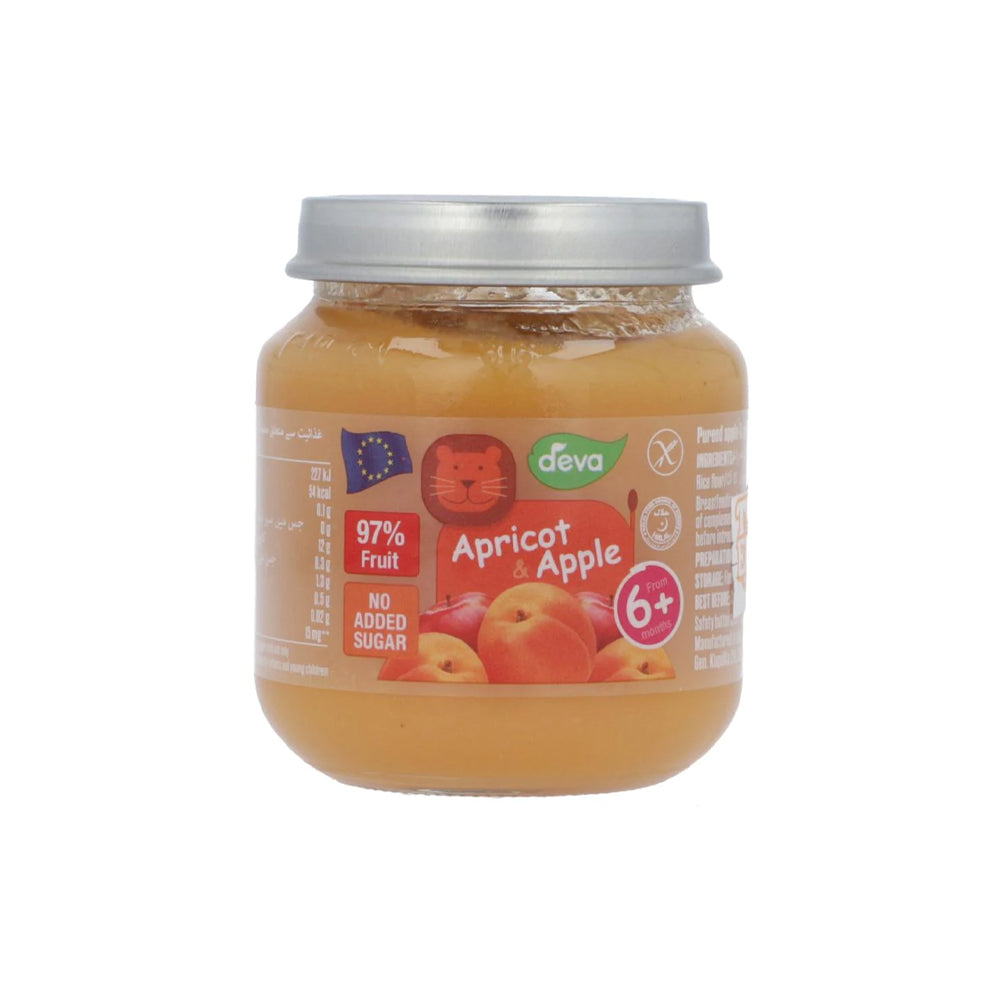 Deva Apricot & Apple 6m+ 125g - Snapcart.pk