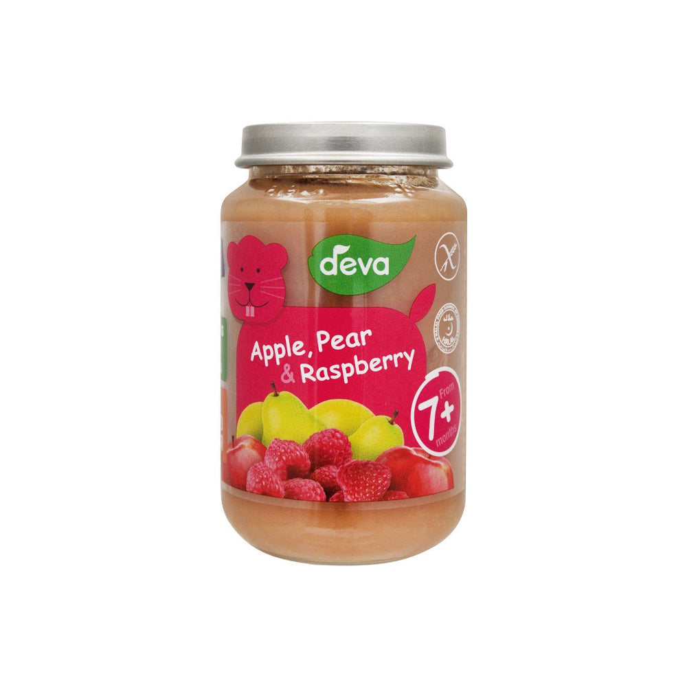 Deva Apple , Pear & Raspberry 7+ 200g - Snapcart.pk