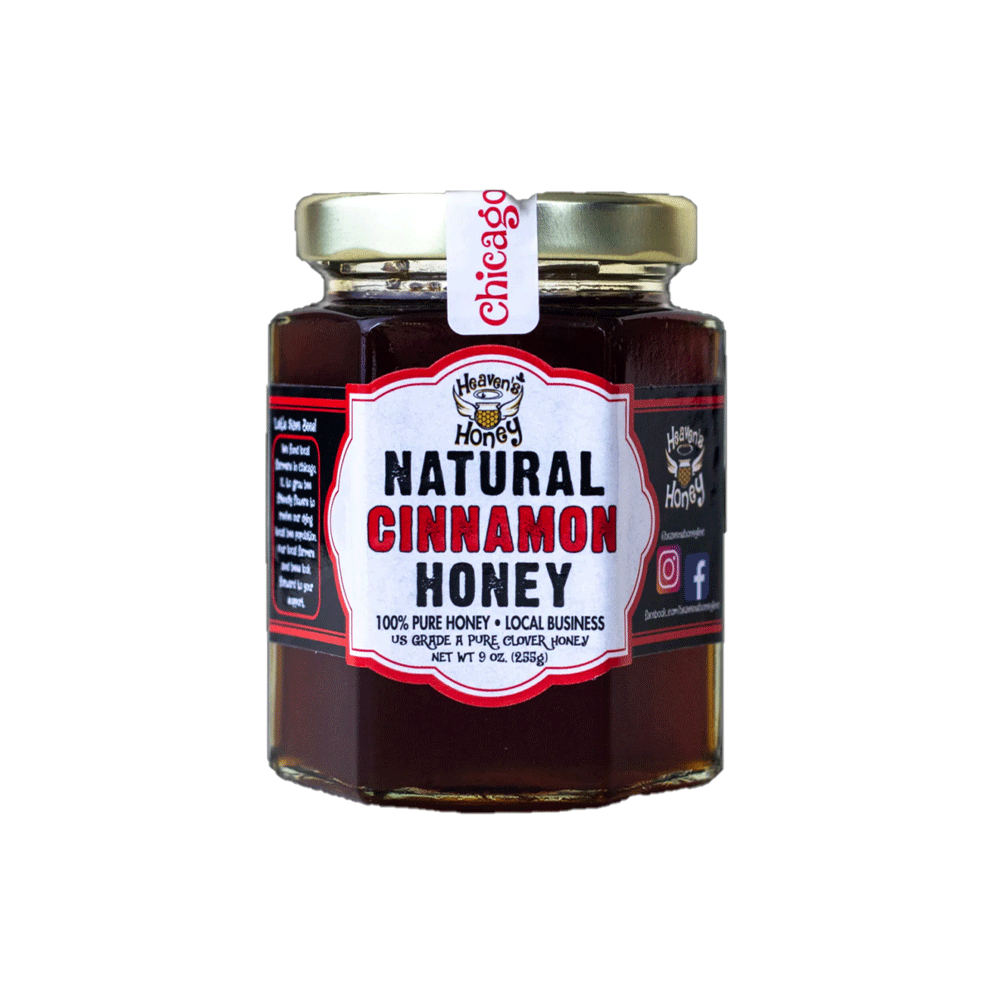 Heaven's Natural Cinnamon Honey 255g - Snapcart.pk