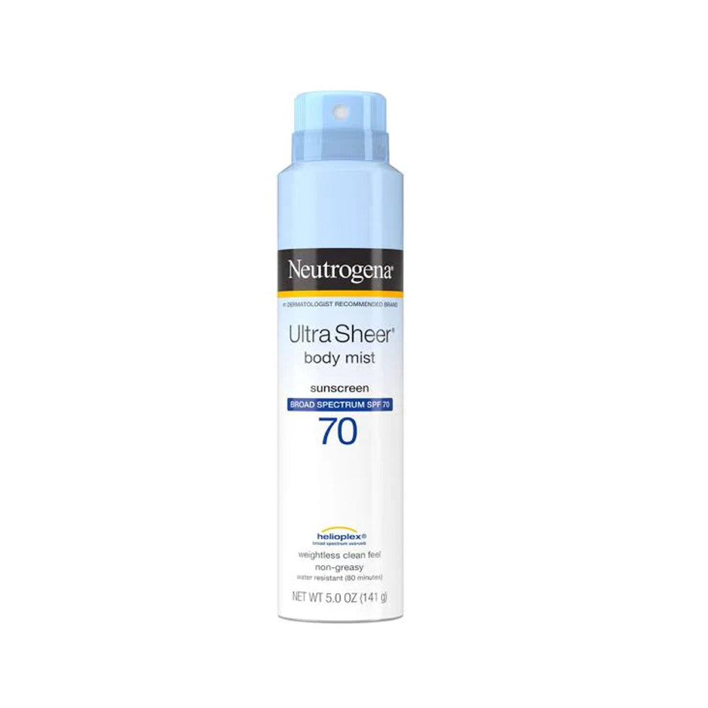 Neutrogena Ultra Sheer Body Mist 70 Sunscreen 141g - Snapcart.pk