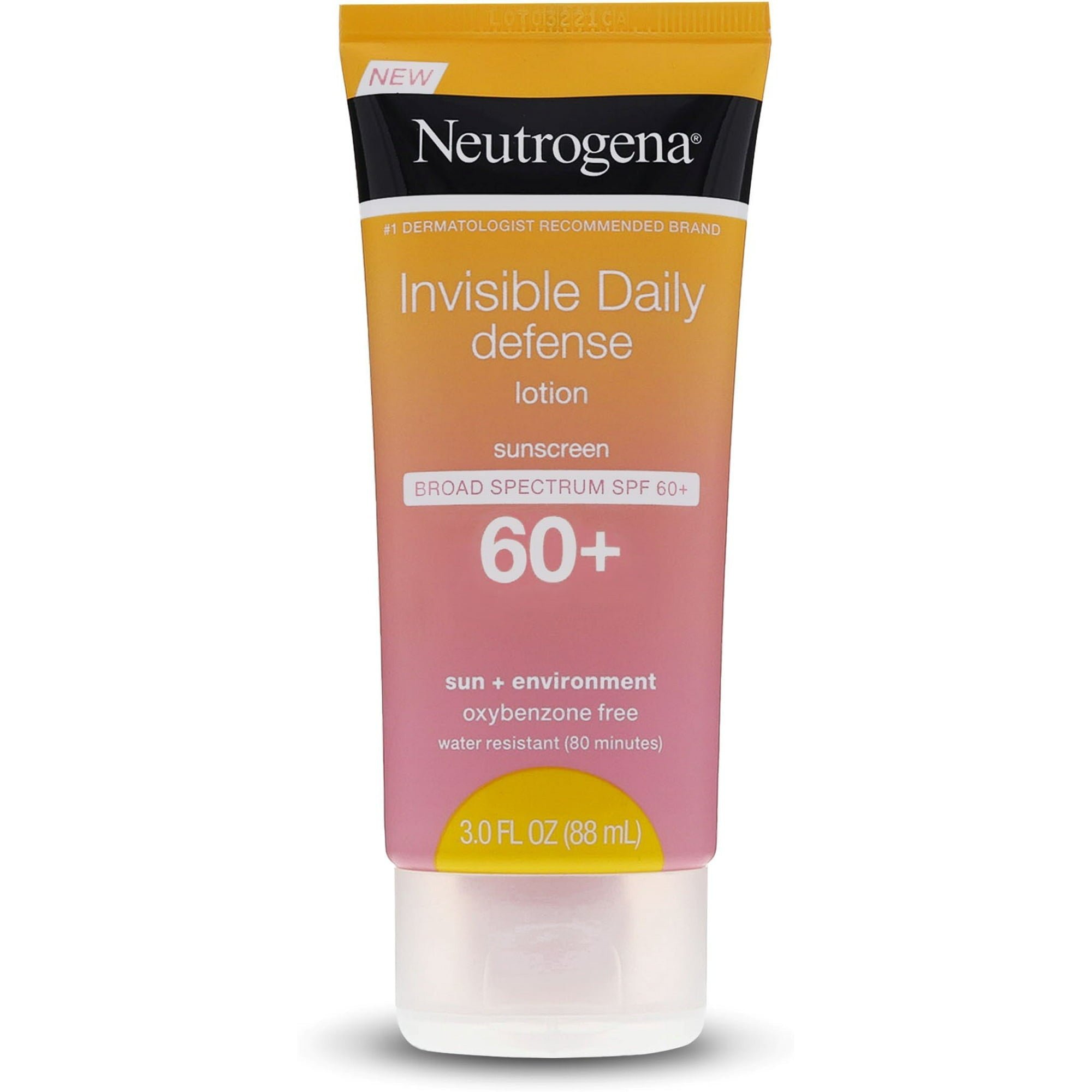 Neutrogena Invisible SPF 60+ Daily Defense Lotion 88Ml