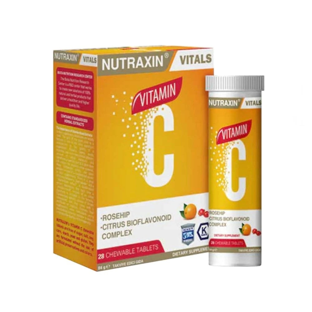 Nutraxin Vitals Vitamin C Tab 28s - Snapcart.pk
