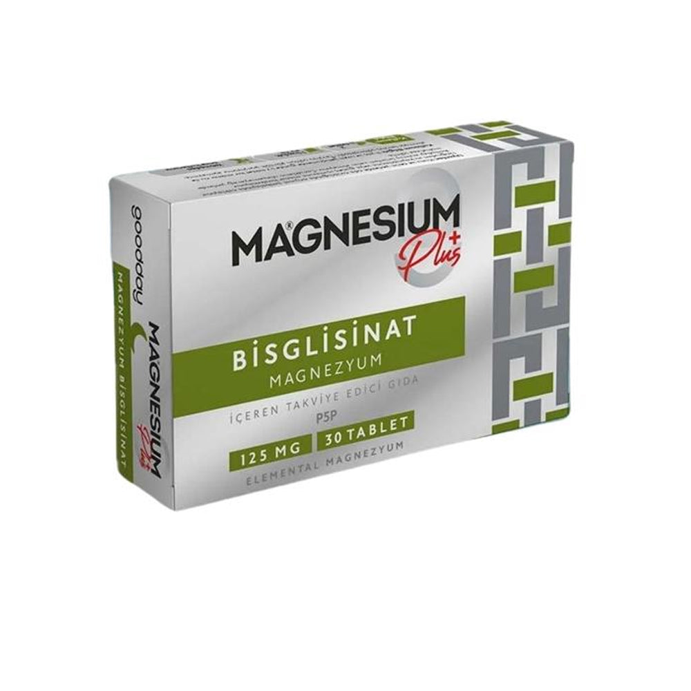 Goodday Magnesium Plus Bisglisinat 125mg Tab 30s (imp T) - Snapcart.pk