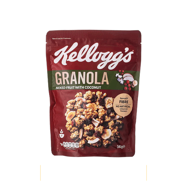 Kelloggs Granola Mixed Fruits 340g - Snapcart.pk