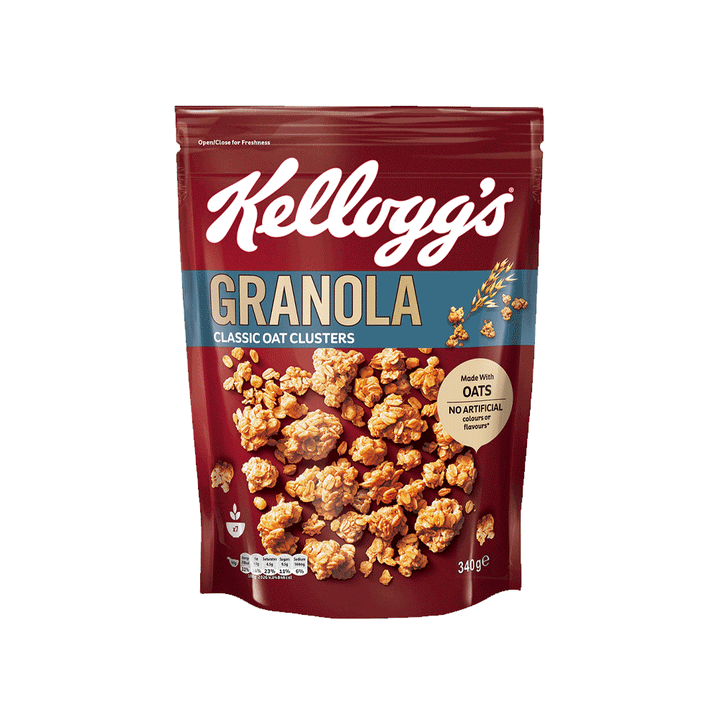 Kelloggs Granola Classic Oat Clusters 340g - Snapcart.pk