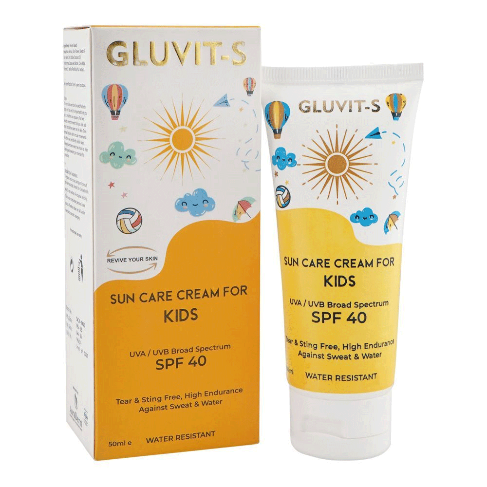 Gluvit-S Sun Care Cream For Kids Spf 40 50ml
